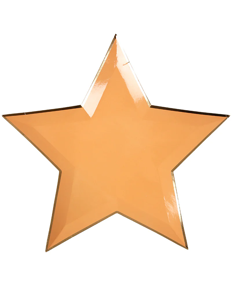 Jazzy Star 28cm Star Plates Pack of 8 - Image 3
