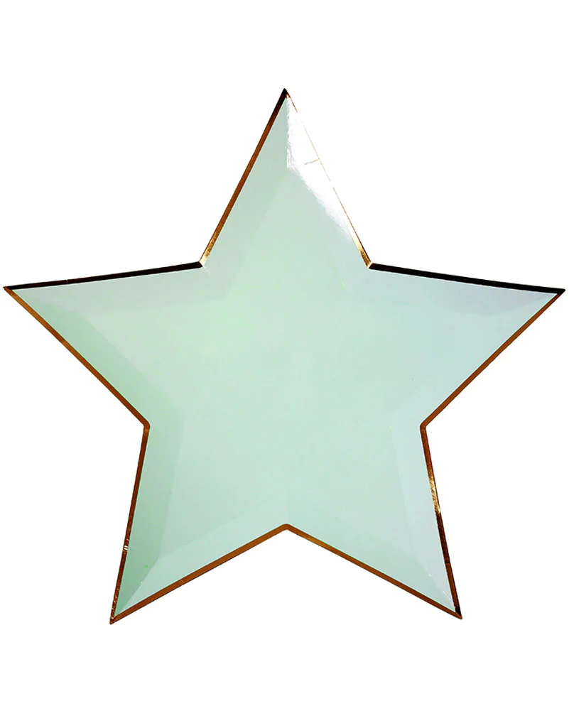 Jazzy Star 28cm Star Plates Pack of 8 - Image 4
