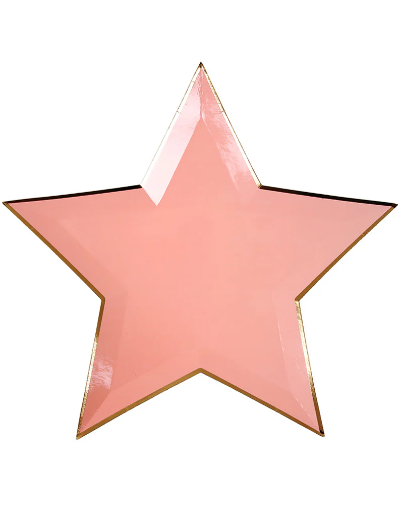 Jazzy Star 28cm Star Plates Pack of 8 - Image 5