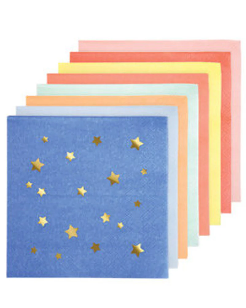 Jazzy Star Lunch Napkins Pack of 16 - Image 2