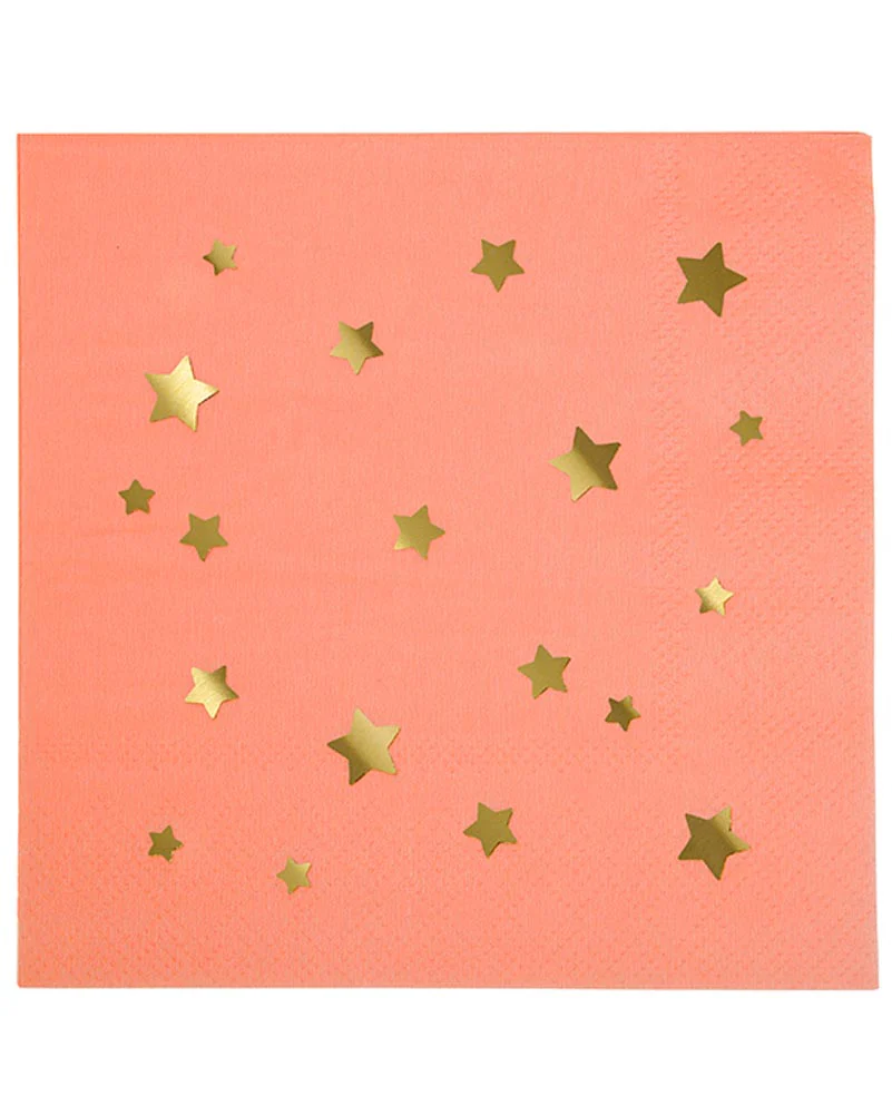 Jazzy Star Lunch Napkins Pack of 16 - Image 4