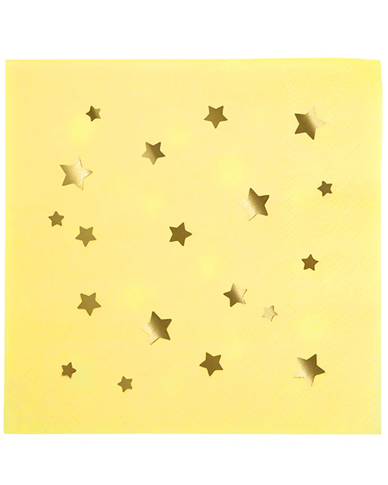 Jazzy Star Lunch Napkins Pack of 16 - Image 5
