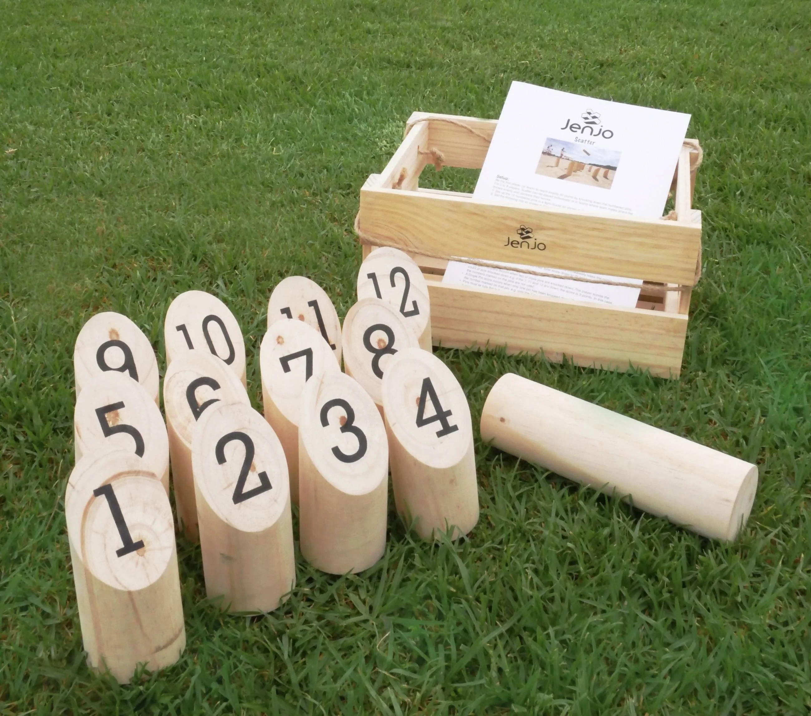 Jenjo Scatter Hardwood Throwing Game - Image 5