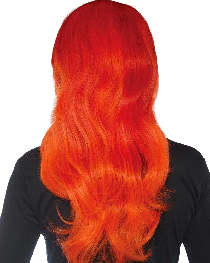 Jessica Long Orange Ombre Wig - Image 2