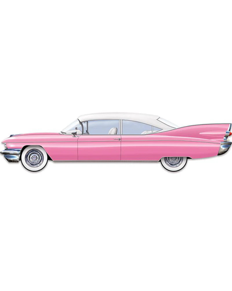 Jointed 50s Cruisin Car Cutout