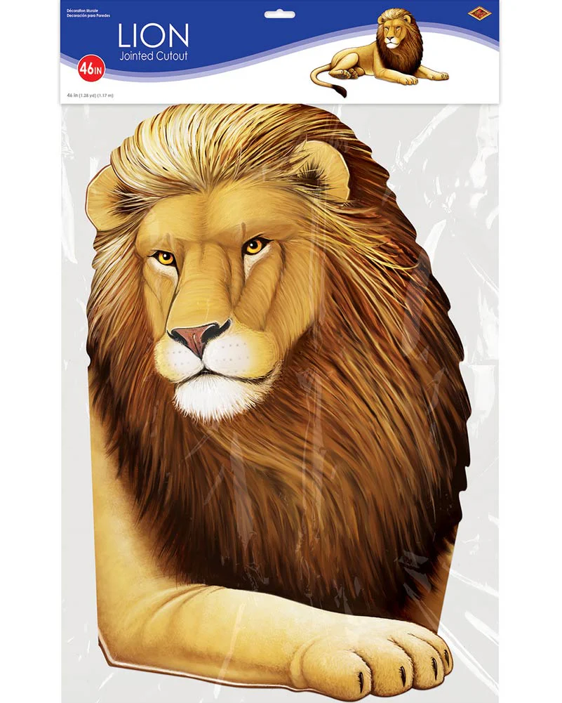 Jointed Lion Cutout - Image 2