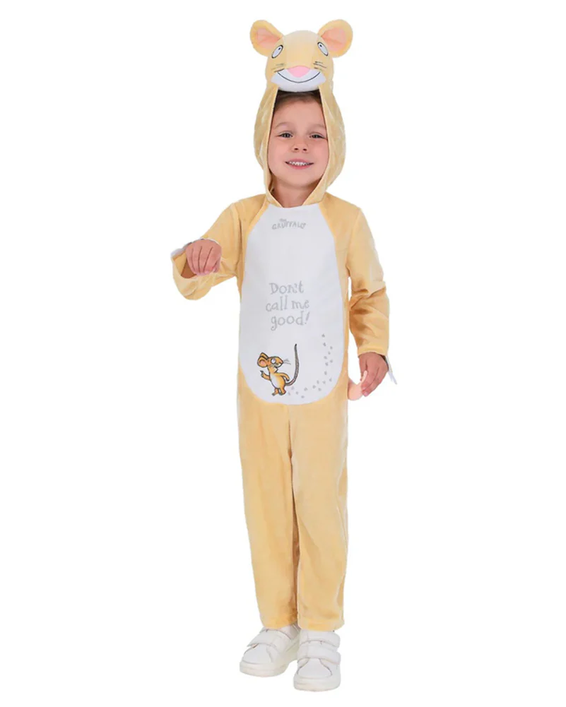 Julia Donaldson Gruffalos Mouse Deluxe Kids and Toddler Costume - Image 2