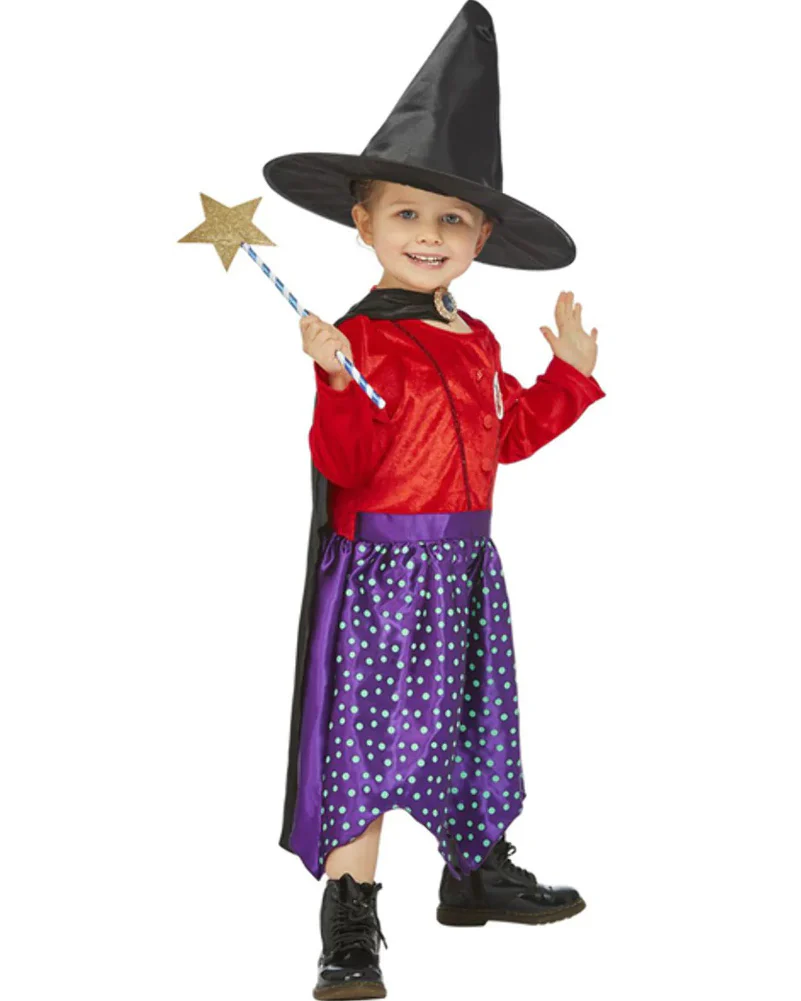 Julia Donaldson Room On The Broom Deluxe Toddler Girls Costume - Image 4