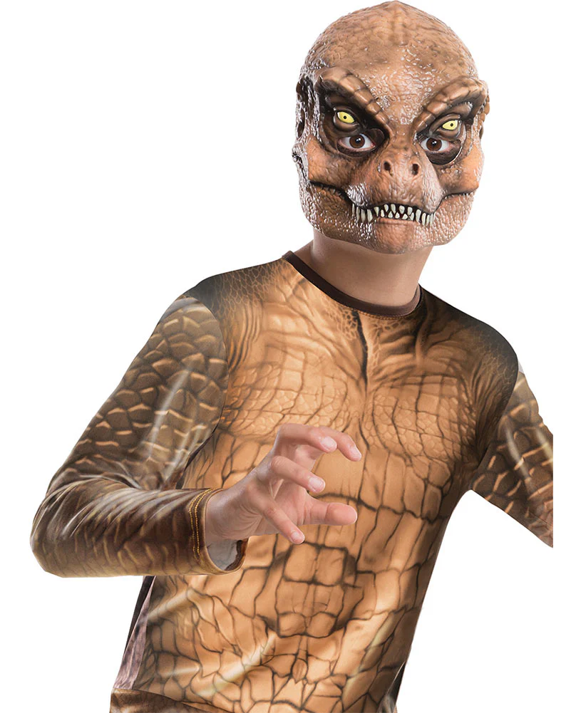 Jurassic World T Rex Lenticular Deluxe Boys Costume - Image 4