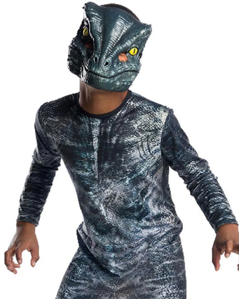 Jurassic World Velociraptor Blue Classic Boys Costume - Image 3