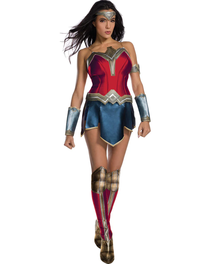 Justice League Wonder Woman Deluxe Womens Costume