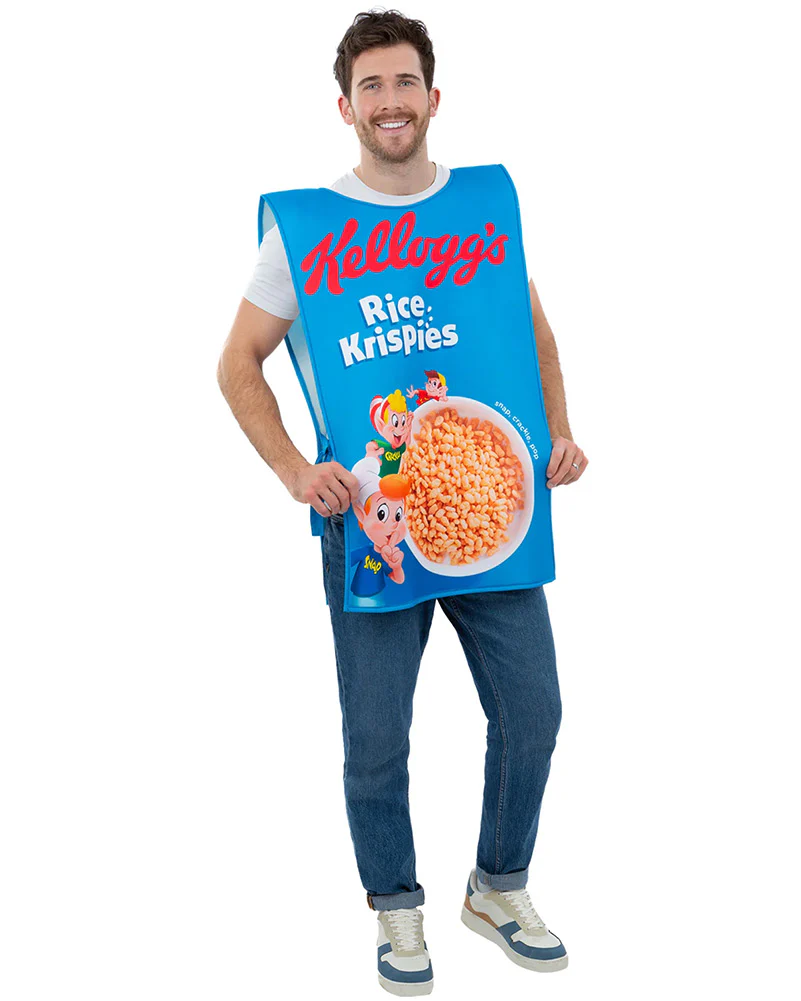 Kelloggs Rice Krispies Cereal Box Adult Costume - Image 3