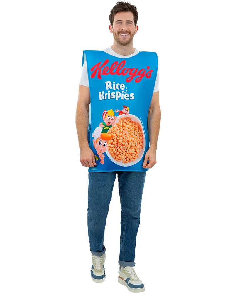 Kelloggs Rice Krispies Cereal Box Adult Costume - Image 4
