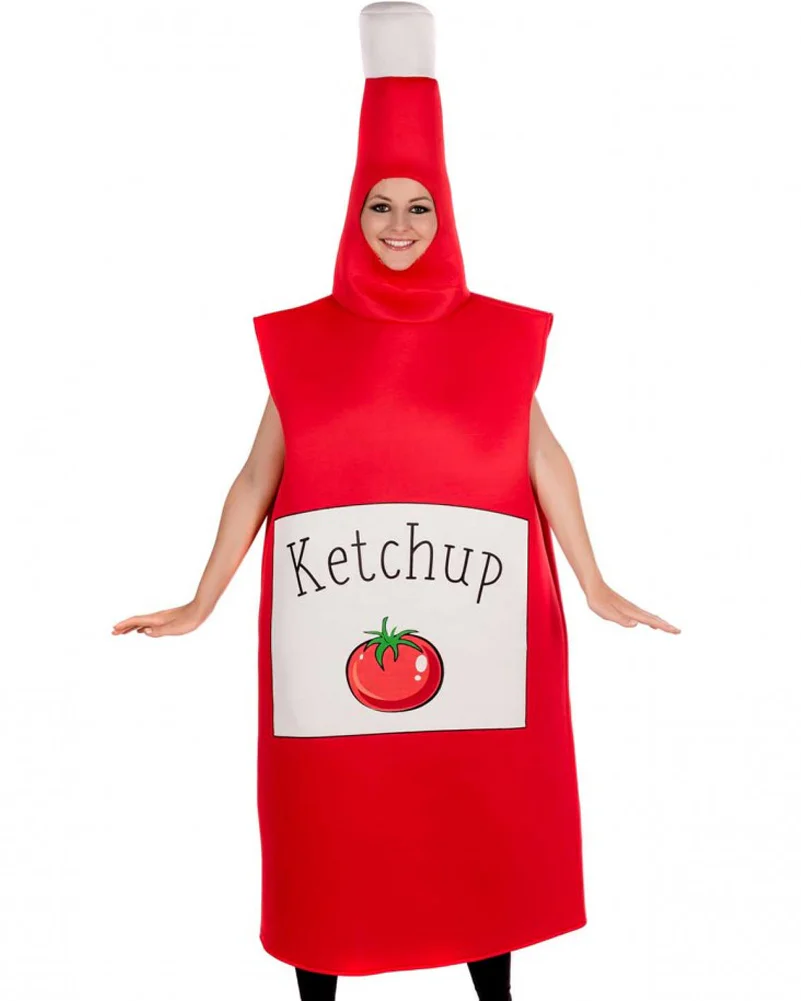 Ketchup Adult Costume - Image 3