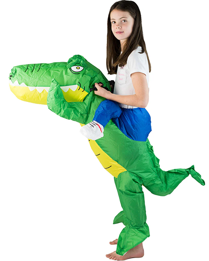 Crocodile Inflatable Kids Costume - Image 4