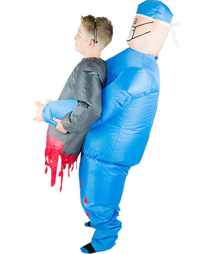 Doctor Inflatable Kids Costume - Image 3