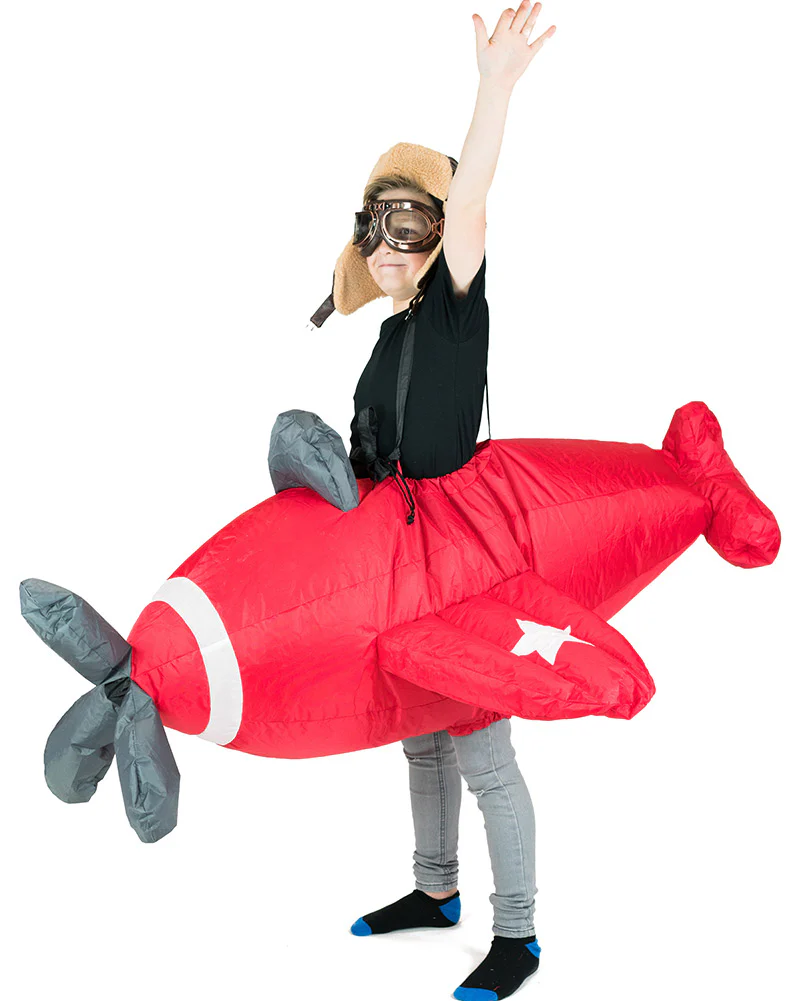 Plane Inflatable Kids Costume - Image 3
