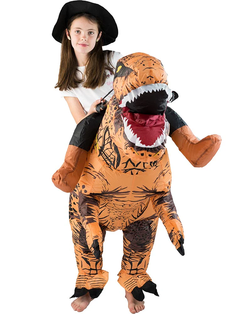 Dinosaur Inflatable Premium Kids Costume - Image 6