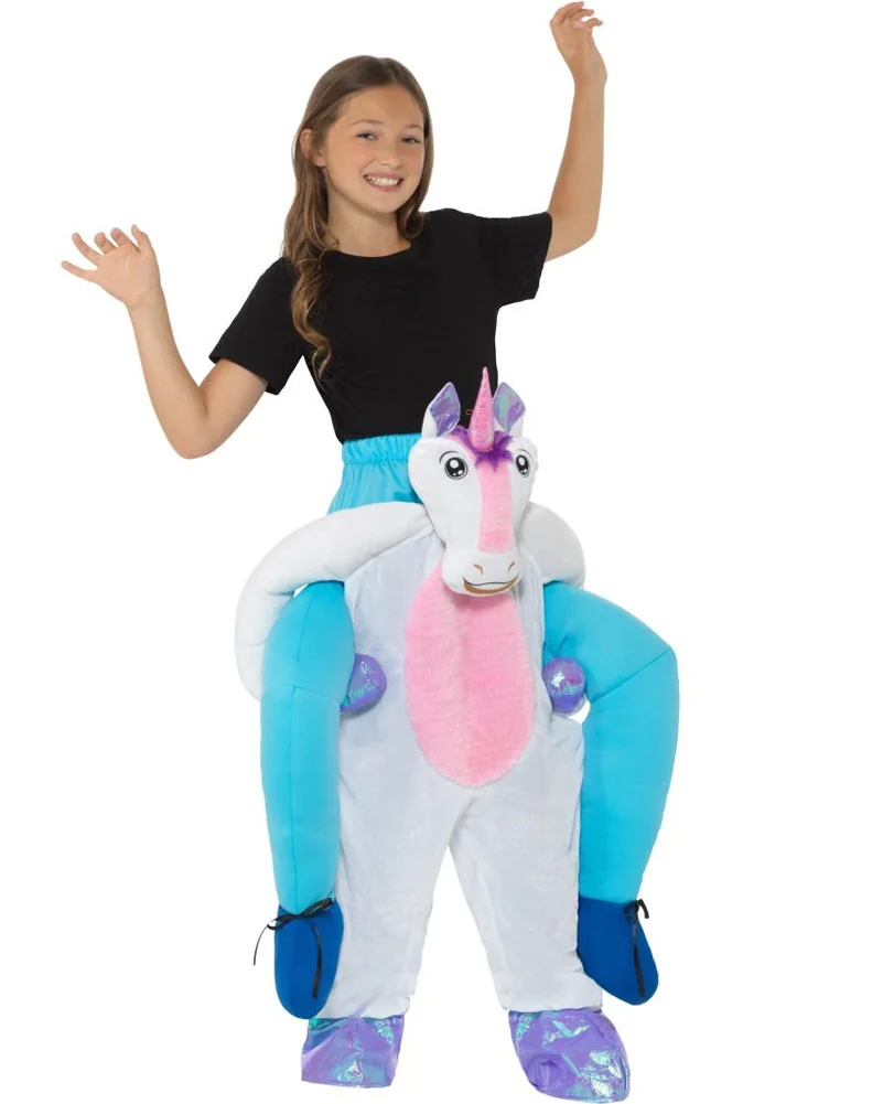 Unicorn Piggyback Kids Book Week Costume