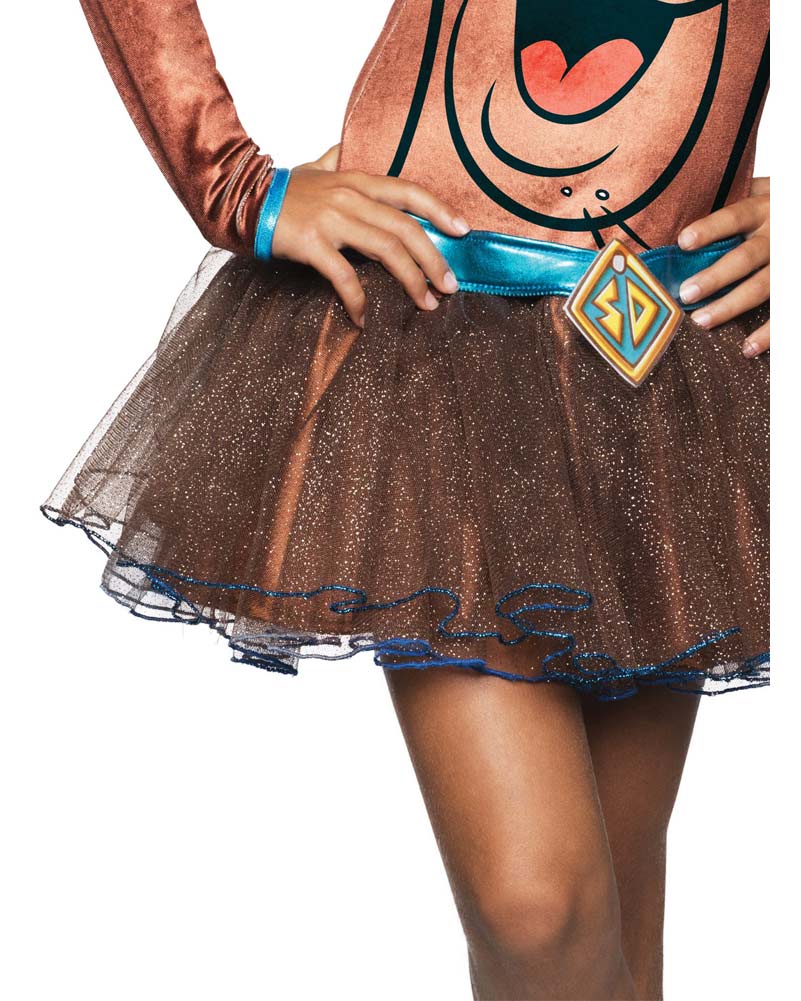 Scooby Doo Hooded Tutu Dress Girls Costume - Image 4