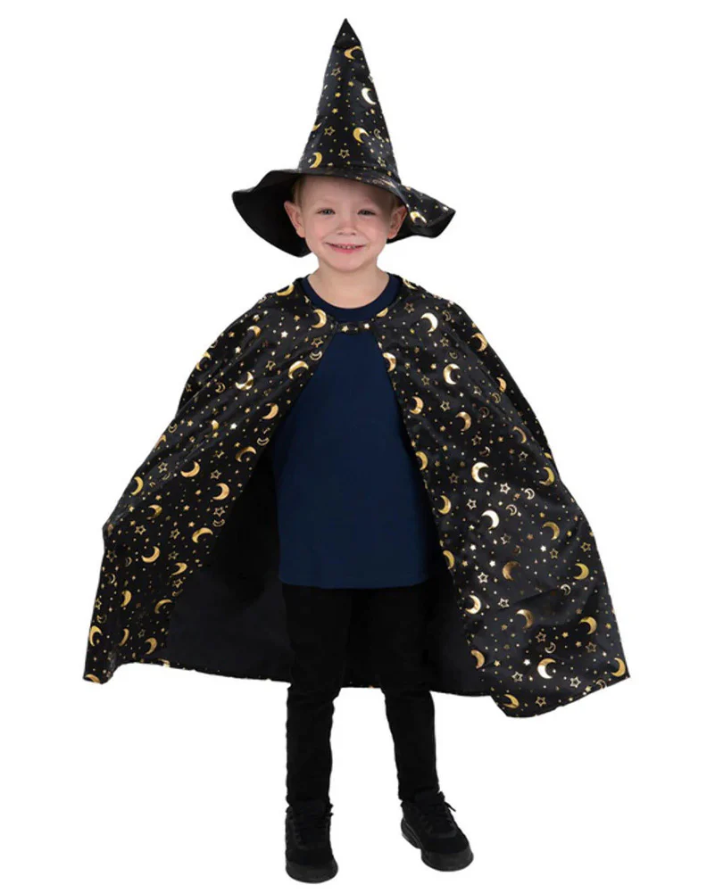 Kids Book Week Wizard Cape and Hat - Image 4