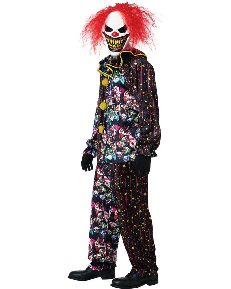 Killer Smile Clown Adult Costume - Image 4