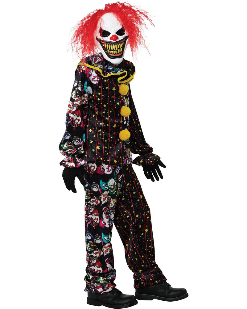 Killer Smile Clown Kids Costume - Image 3