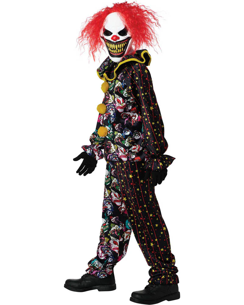 Killer Smile Clown Kids Costume - Image 4