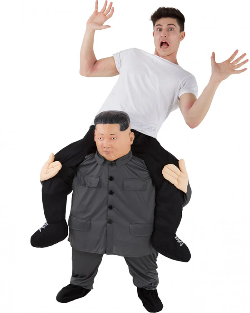 Kim Jong Un Piggyback Adult Costume - Image 2