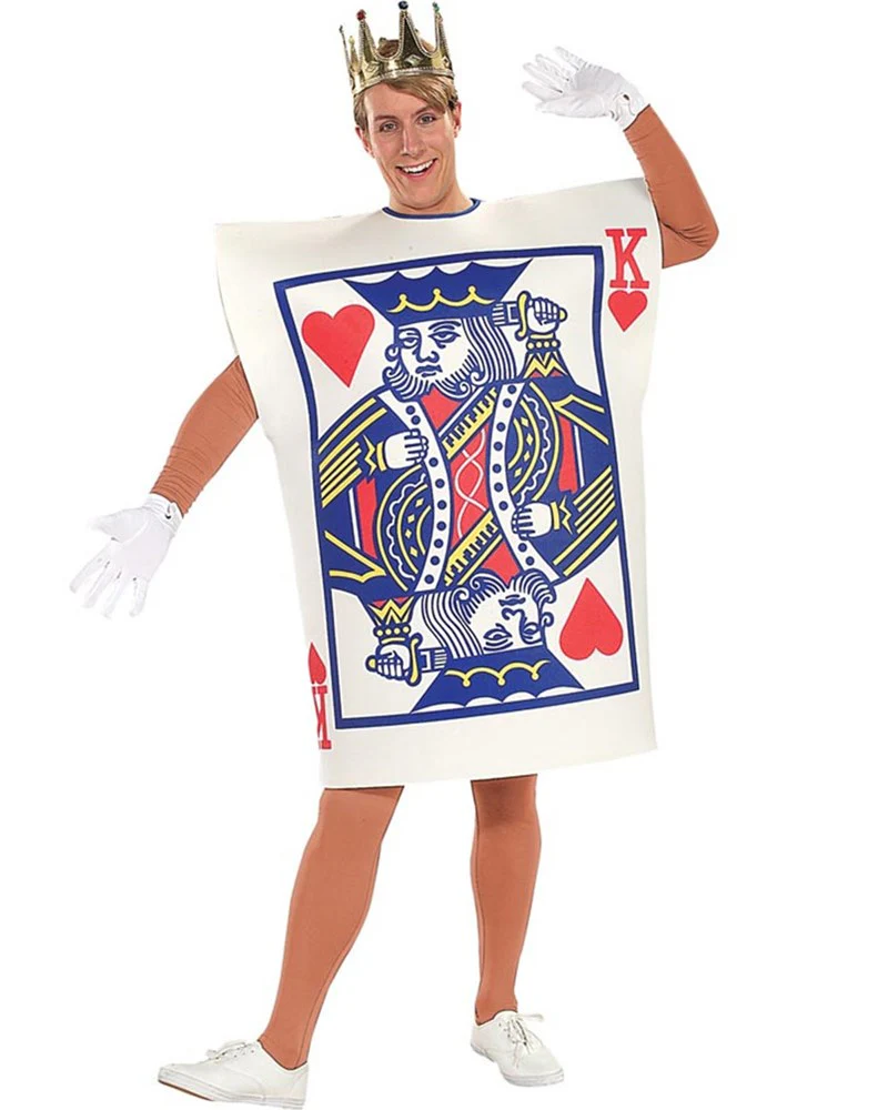 King of Hearts Card Mens Book Week Costume