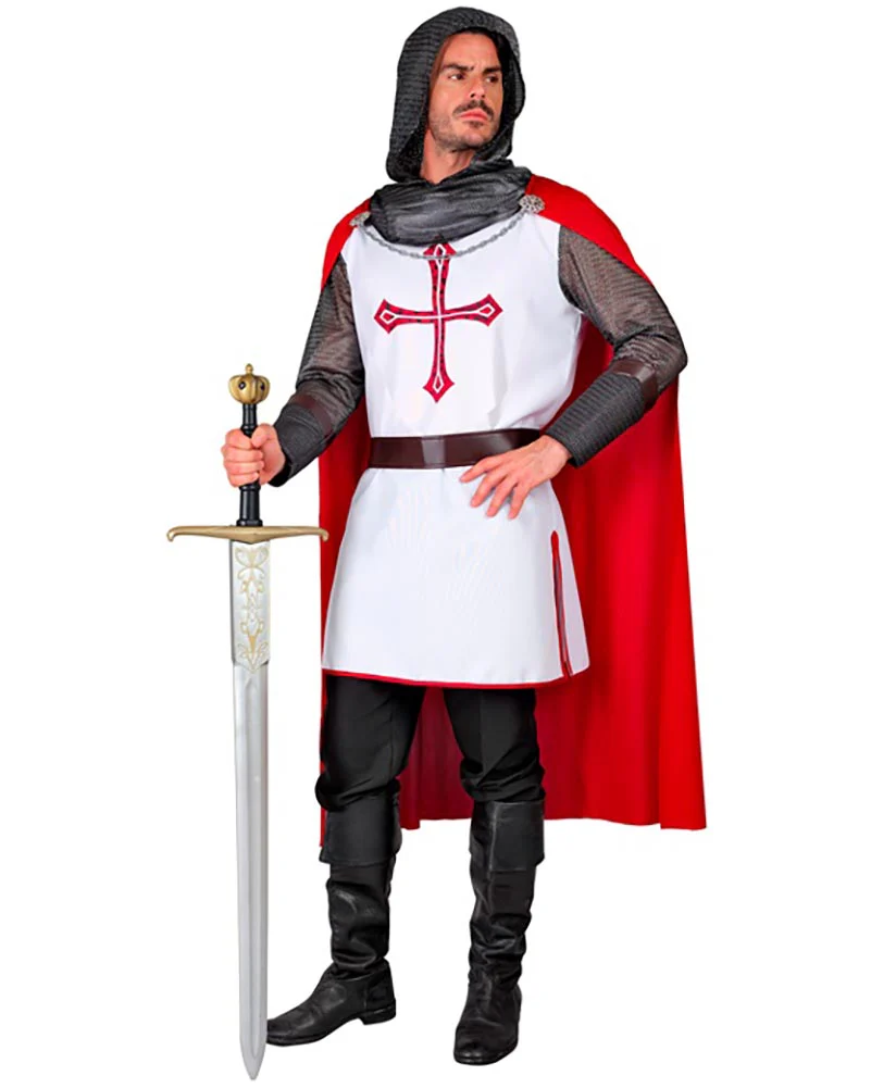 Knight Templar Mens Book Week Costume - Image 4