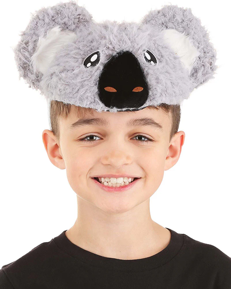Koala Plush Deluxe Headband - Image 2