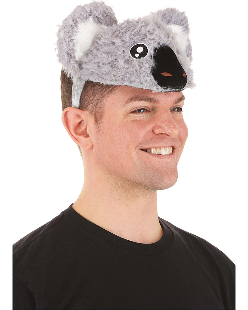 Koala Plush Deluxe Headband - Image 3