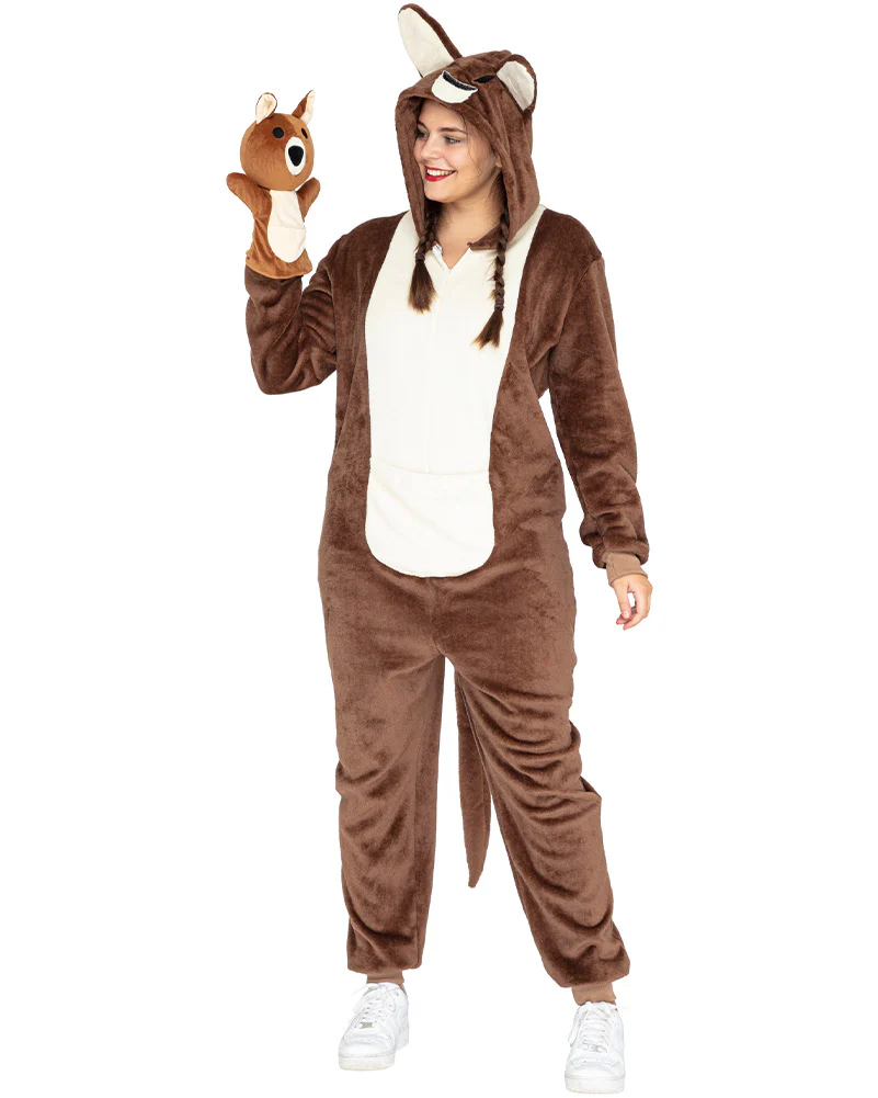 Kool Kangaroo Full Body Deluxe Adult Book Week Costume - Image 4