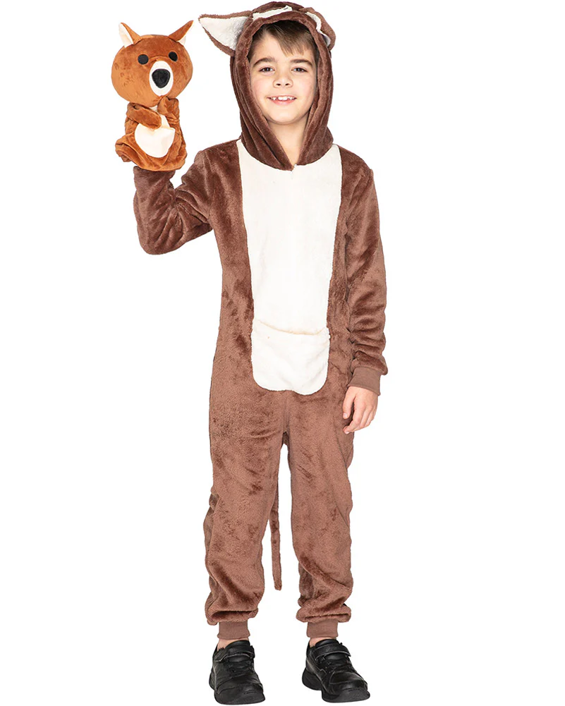 Kool Kangaroo Full Body Deluxe Toddler Book Week Costume - Image 2
