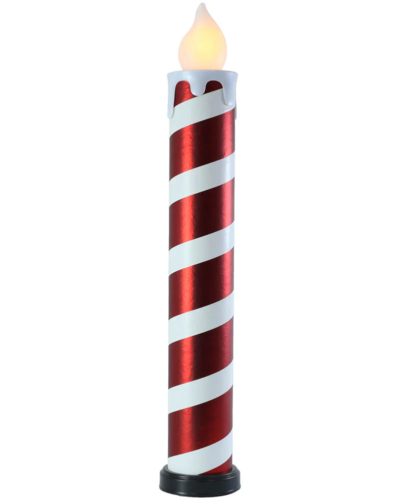 LED Flickering Candle Christmas Decoration 82cm