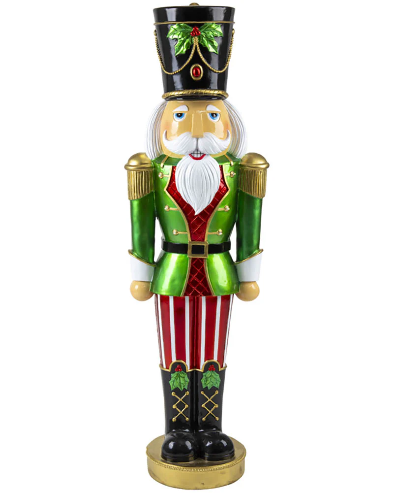 LED Nutcracker Soldier Christmas Decoration 1.19m - Image 2