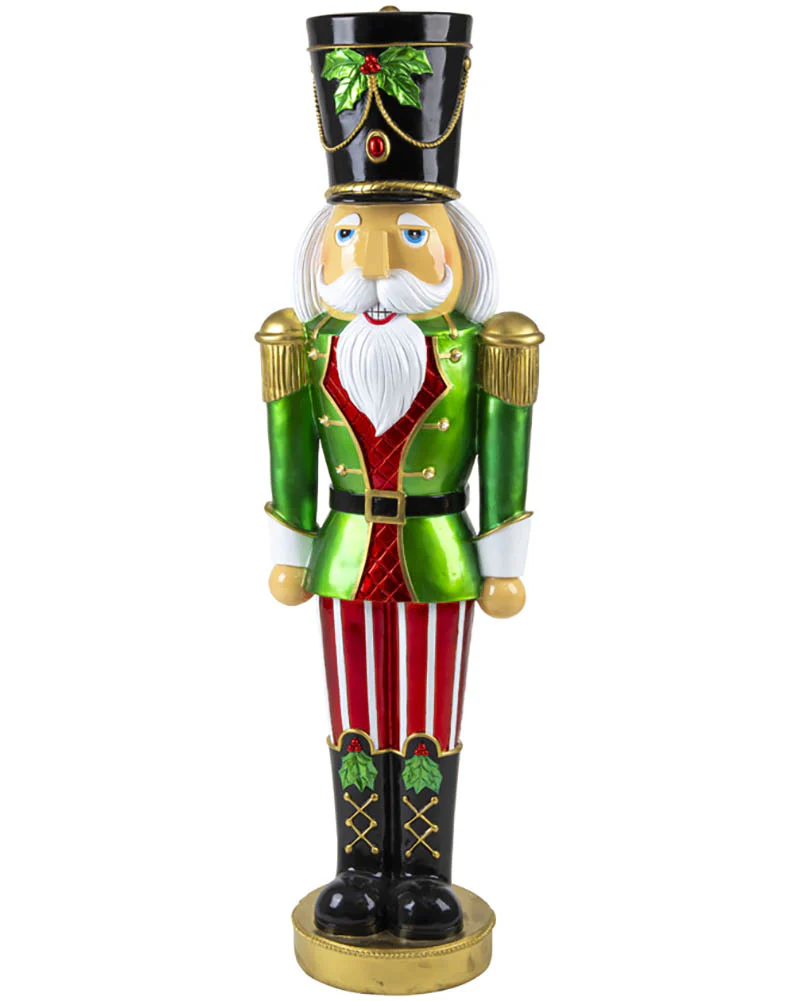 LED Nutcracker Soldier Christmas Decoration 1.19m - Image 3