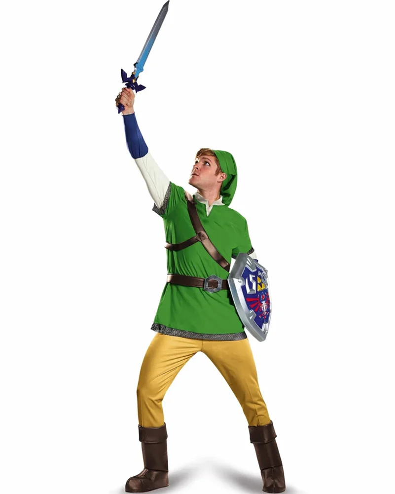 Legend of Zelda Link Deluxe Adult Costume - Image 2
