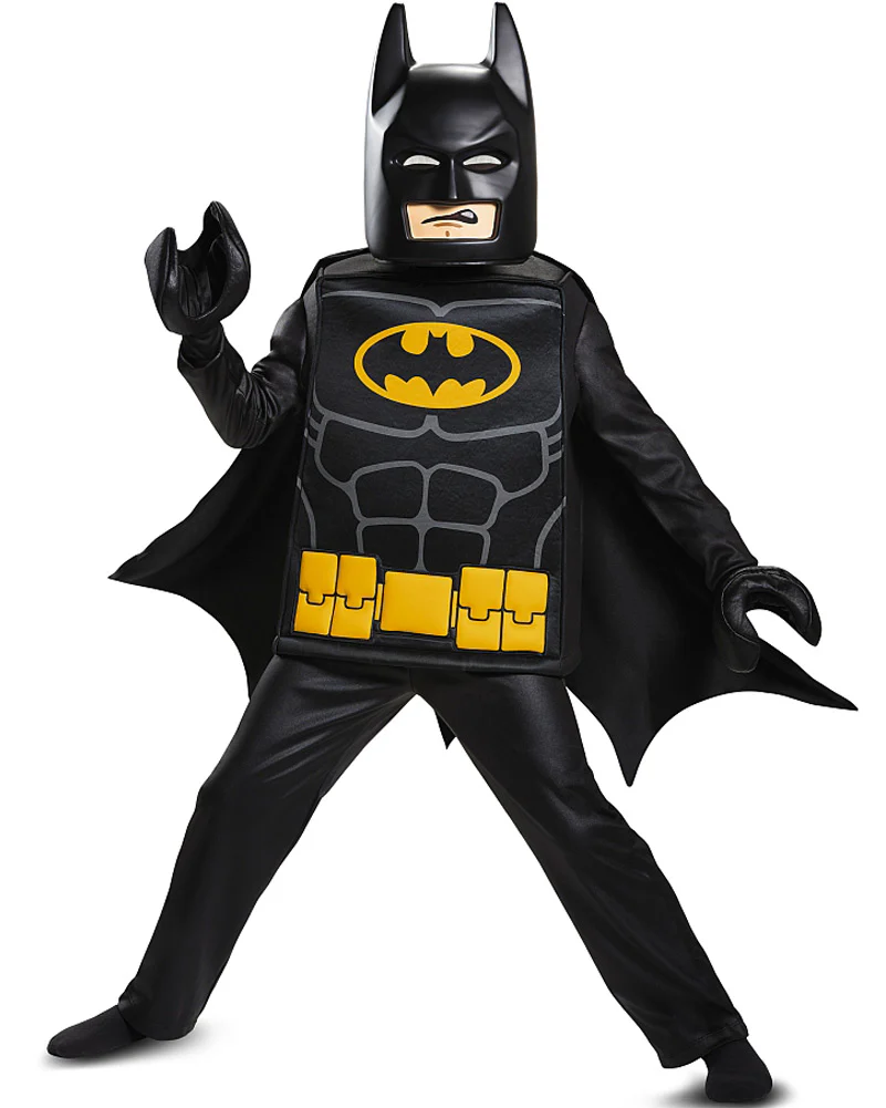 Lego Batman Movie Batman Classic Boys Costume - Image 2