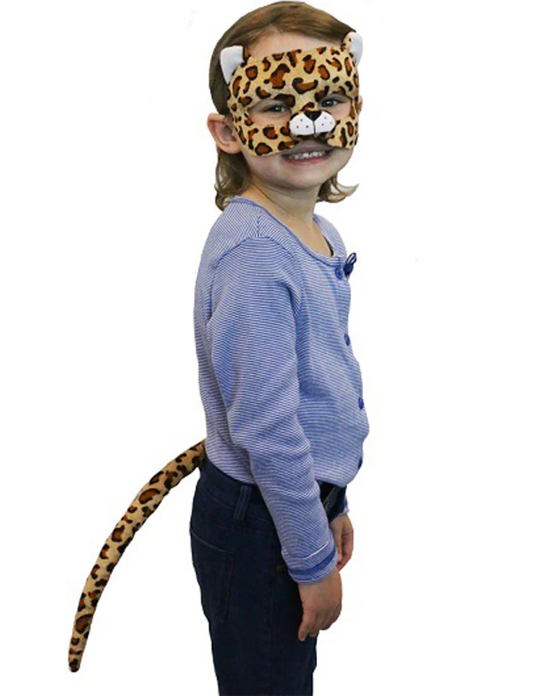 Leopard Deluxe Mask and Tail Set - Image 6