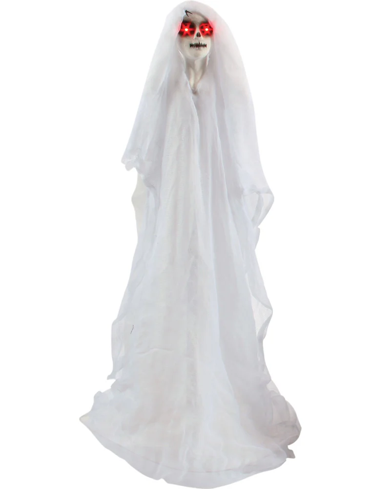 Light Up Lawn Walkers Creepy Girl 91cm