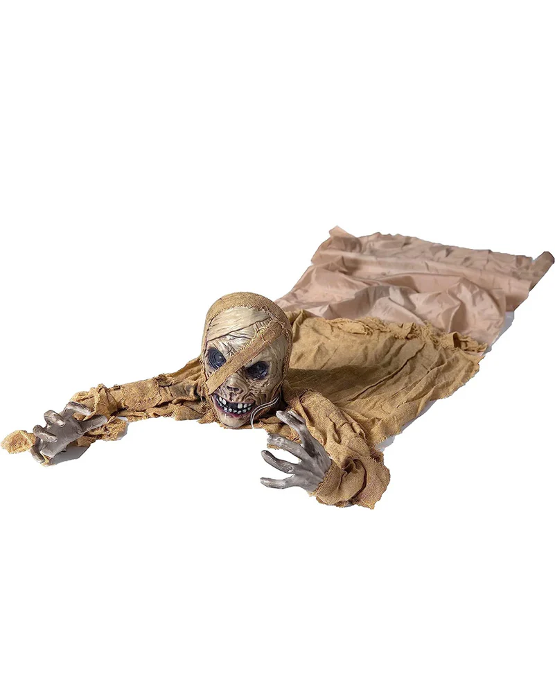 Light Up Mummy Zombie Crawling Halloween Animated Ground Breaker 1.7m - Image 2