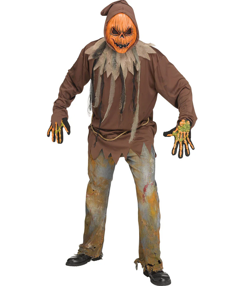 Light Up Pumpkin Mens Costume - Image 3