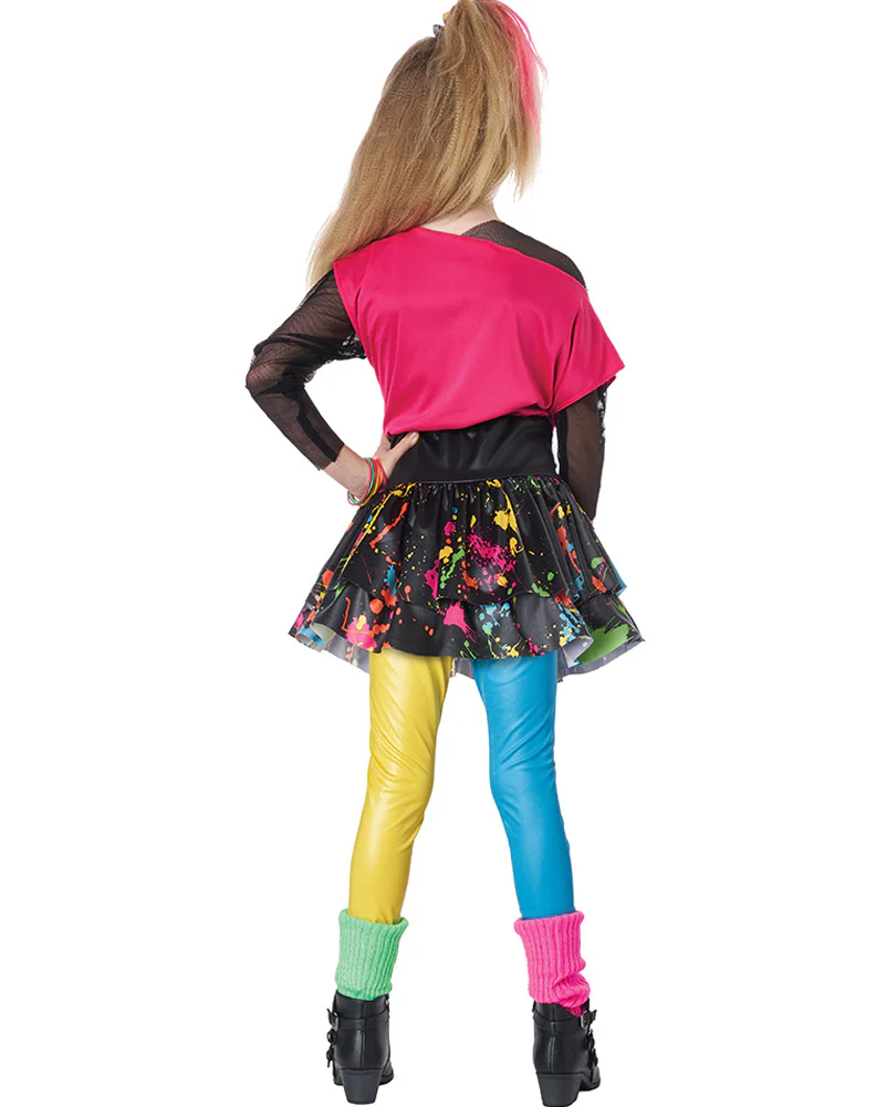 Like Totally 80s Girls Costume - Image 2