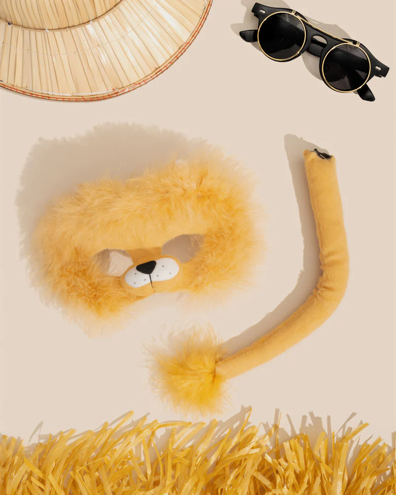 Lion Deluxe Mask and Tail Set - Image 2