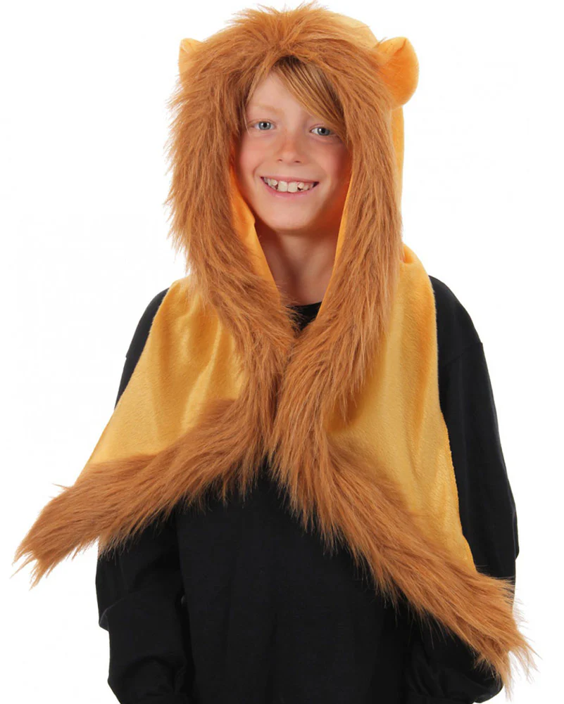 Lion Plush Deluxe Hood - Image 3