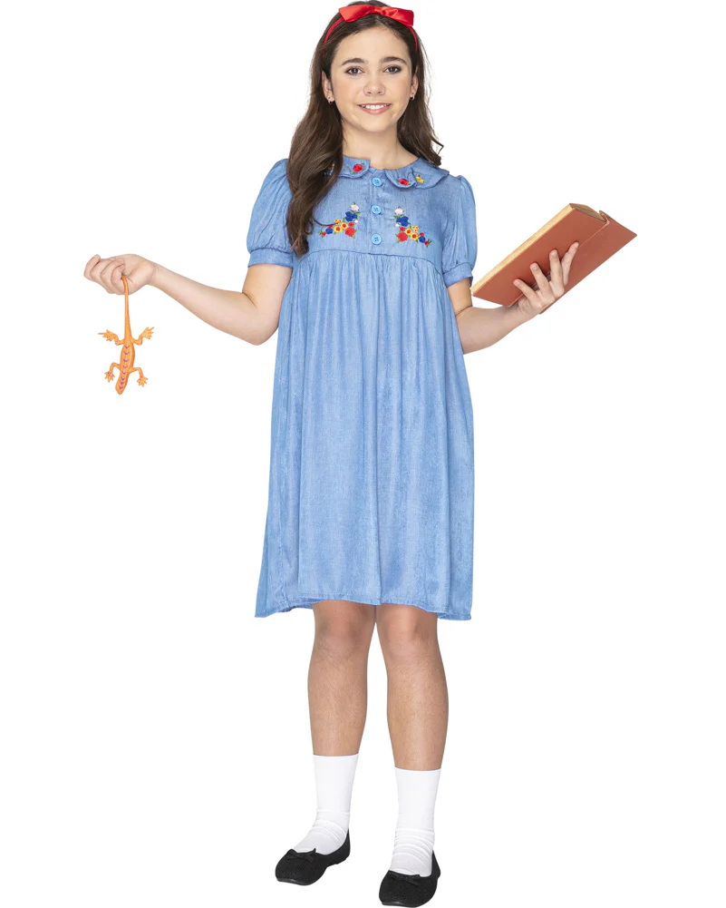 Little Miss Bookworm Deluxe Girls Book Week Costume