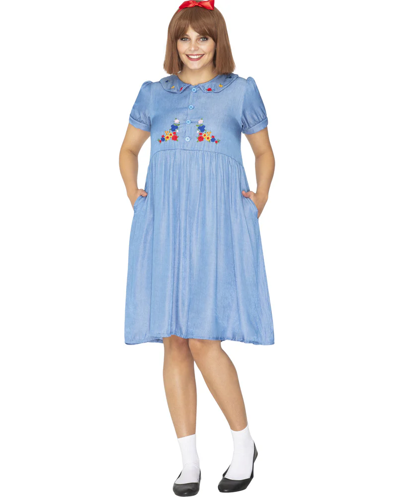 Little Miss Bookworm Deluxe Plus Size Womens Book Week Costume