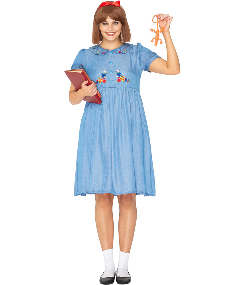 Little Miss Bookworm Deluxe Plus Size Womens Book Week Costume - Image 5